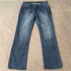 Rock & Republic Jeans Mens 36x34 Henlee Bootcut Y2K Cowboy Western Rodeo